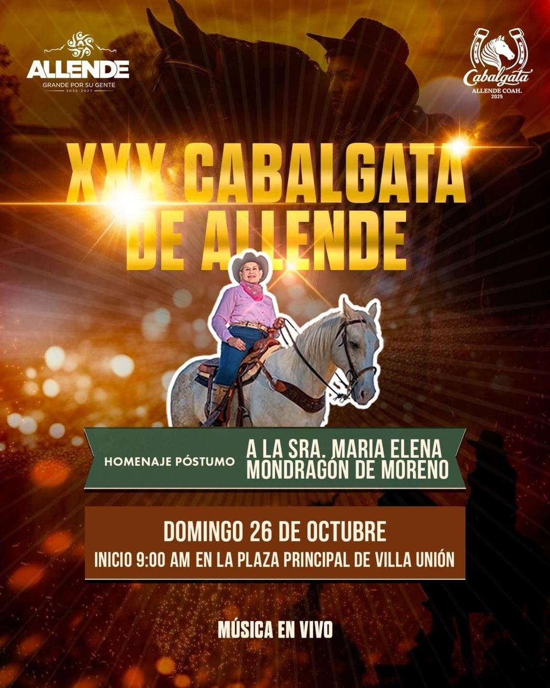 XXX Cabalgata de Allende | Municipio de Allende Coahuila